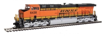 ES44AC GE 6438 of the BNSF - digital sound fitted
