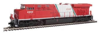 ES44AC GE 8865 of the Canadian Pacific - digital sound fitted