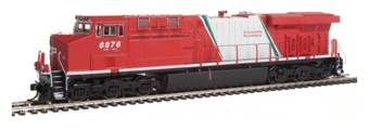 ES44AC GE 8876 of the Canadian Pacific - digital sound fitted