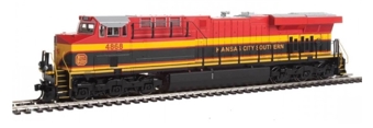 ES44AC GE 4868 of the Kansas City Southern - digital sound fitted