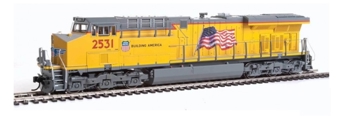 ES44AH GE 2531 of the Union Pacific - digital sound fitted