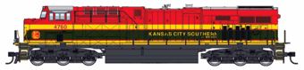 ES44 GE 4760 of the Kansas City Southern de Mexico - digital sound fitted
