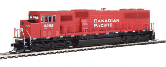 SD60M EMD 6258 of the Canadian Pacific - 3-piece windshield - digital sound fitted