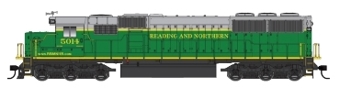 SD50 EMD 5014 of the Reading Blue Mountain and Northern - digital sound fitted