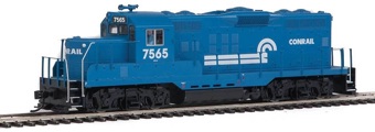 GP9 EMD Phase II 7565 of Conrail - chopped nose - digital sound fitted