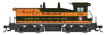 NW2 EMD Phase V 152 of the Great Northern - digital sound fitted