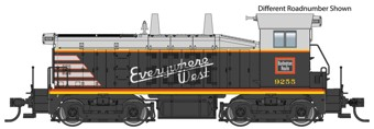 SW7 EMD 9268 of the Chicago Burlington and Quincy - digital sound fitted