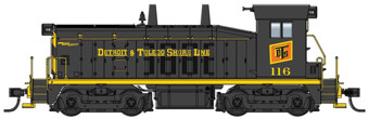 SW7 EMD 117 of the Detroit and Toledo Shore Line - digital sound fitted