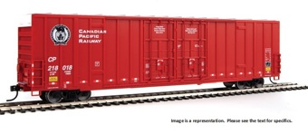 60' High Cube Plate F Box Car, Canadian Pacific 218281 (Beaver Logo)