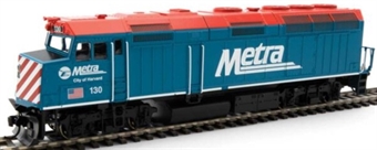 F40PH EMD 130 of the Metra