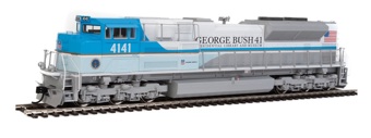 SD70ACe EMD 4141 "George H. W. Bush" of the Union Pacific 