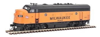F7A EMD 82C of the Milwaukee Road - digital sound fitted
