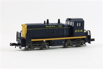 SW1500 EMD 2418 of the Santa Fe