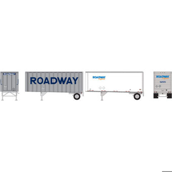 28' Trailers with Dolly of the Roadway/Express - pack of 2