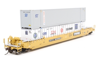 56' Well Car with 2 53' Containers #560058 "TTX"