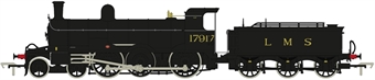 Class I 'Jones Goods' 4-6-0 No.17917 in LMS unlined black - late condition - Digital sound fitted