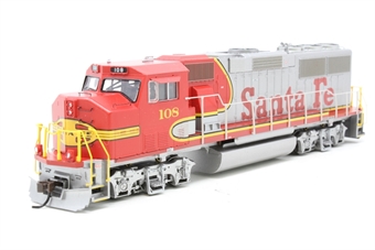 GP60M EMD 108 of the Santa Fe