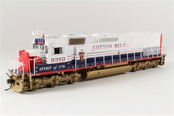 SD45T-2 EMD 9389 of the Cotton Belt (Bicentennial)