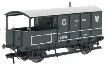 GWR Dia. AA20 Toad brake van 'East Depot' in GWR grey - large lettering - 68784