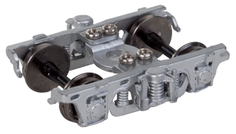 Milwaukee Road 8' Nystrom Truck with Disc Brake 1 Pair (Silver)