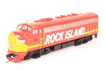 F7 EMD 677 of the Rock Island Line - digital sound fitted