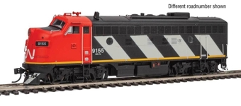 F7A EMD 9168 (d) of the Canadian National  - digital sound fitted