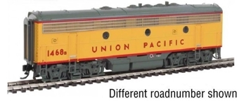 F7B EMD 1468C of the Union Pacific - digital sound fitted