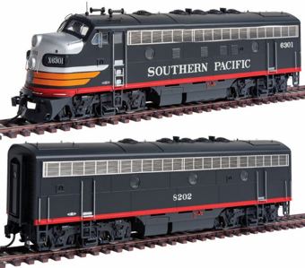 F7 A/B EMD set 6315 & 8215 of the Southern Pacific - digital sound fitted
