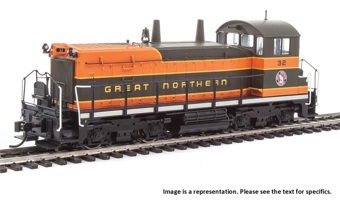 SW1200 EMD 29 of the Great Northern - digital sound fitted