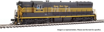 SD9 EMD 358 of the Nickel Plate - digital sound fitted