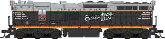 SD9 EMD 328 of the Chicago Burlington and Quincy - digital sound fitted