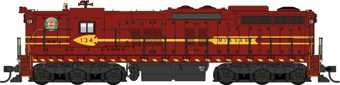 SD9 EMD 134 of the Duluth Missabe and Iron Range - digital sound fitted