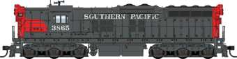 SD9 EMD 3865 of the Southern Pacific - 1965 renumbering - digital sound fitted