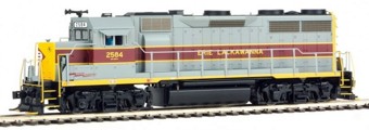 GP35 EMD Phase II 2569 of the Erie Lackawanna - digital sound fitted