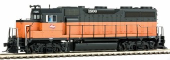 GP35 EMD Phase II 1505 of the Milwaukee - digital sound fitted