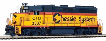 GP35 EMD Phase II 3537 of the Chessie System - digital sound fitted