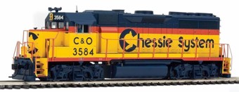 GP35 EMD Phase II 3584 of the Chessie System - digital sound fitted