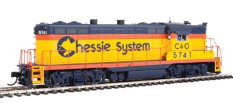 GP7 EMD 5741 of the Chessie System - digital sound fitted