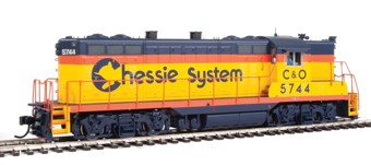 GP7 EMD 5744 of the Chessie System - digital sound fitted