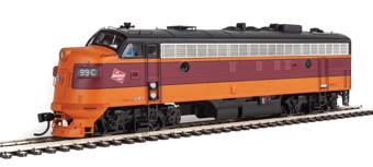 FP7 EMD 99C of the Milwaukee - digital sound fitted
