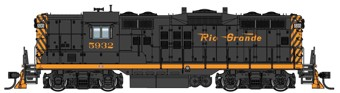 GP9 EMD Phase II 5932 of the Denver and Rio Grande Western - digital sound fitted