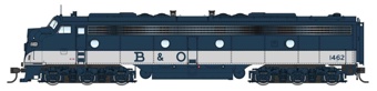 E8 A/A EMD 1462 & 1466 of the Baltimore and Ohio - digital sound fitted