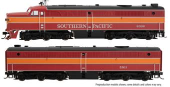 PA Alco set 200 & 203 of the Southern Pacific - digital sound fitted