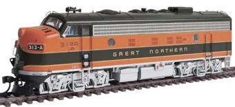 F7A EMD 314C of the Great Northern 