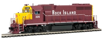 GP35 EMD Phase II 326 of the Rock Island 