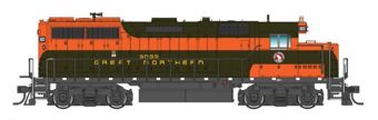 GP35 EMD 3040 of the Great Northern 