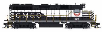 GP35 EMD 630 of the Gulf Mobile and Ohio