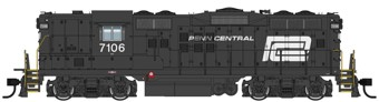 GP9 EMD Phase II 7110 of the Penn Central 