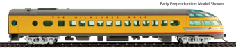 85' Skytop Lounge Car, Milwaukee Road "Cedar Rapids"