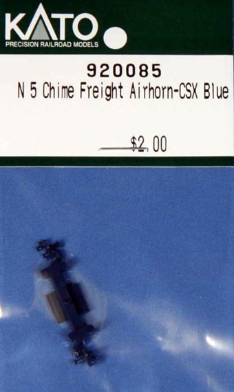 5 Chime Freight Air Horn of CSX Blue - pack of 2